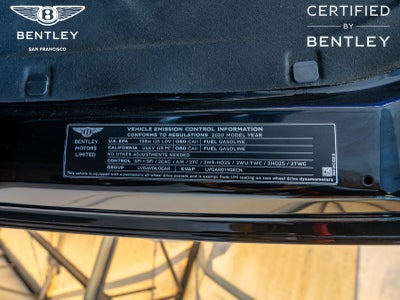 2020 Bentley Continental GT